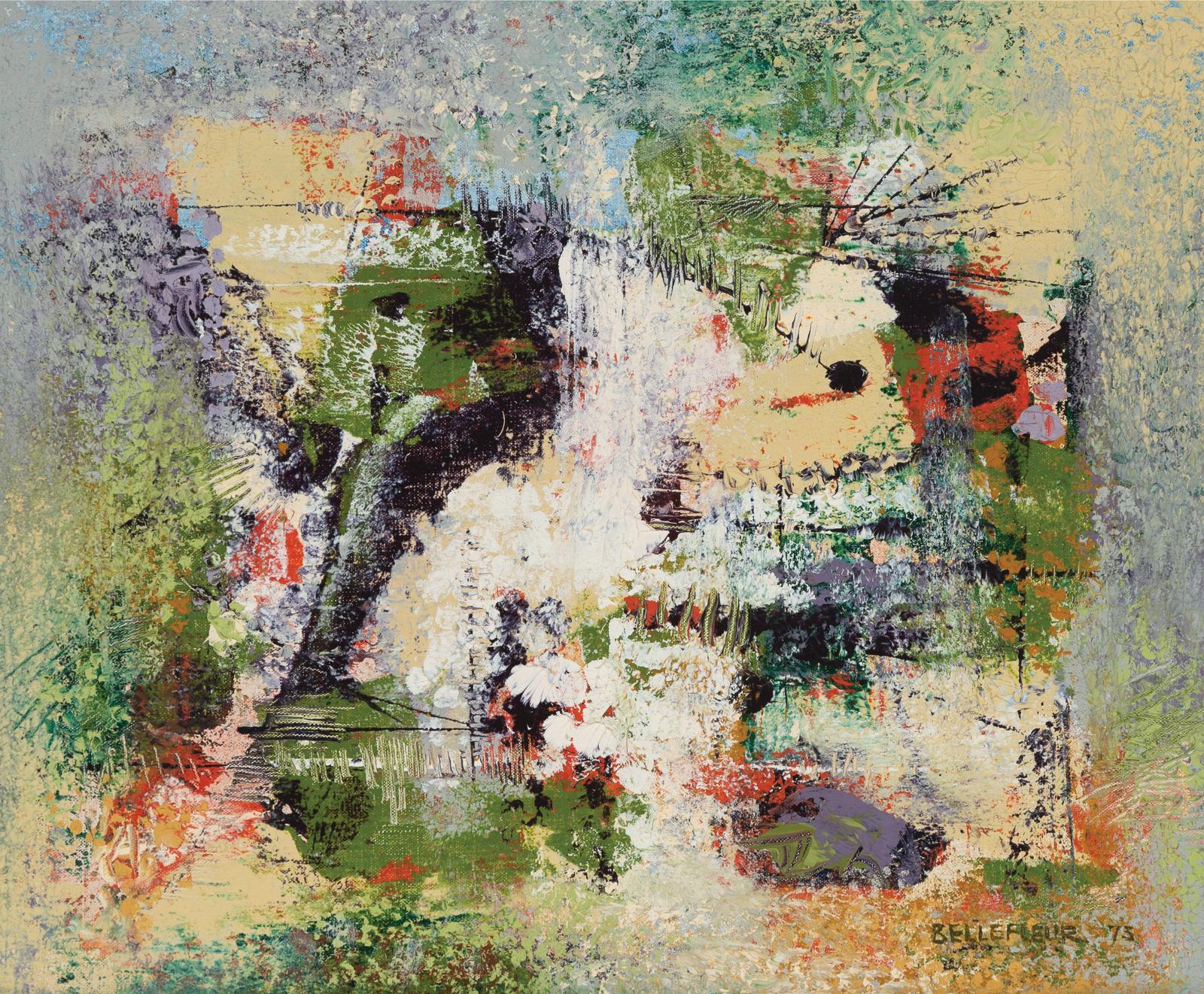 Léon Bellefleur (1910-2007) - Matin D'avril, 1973