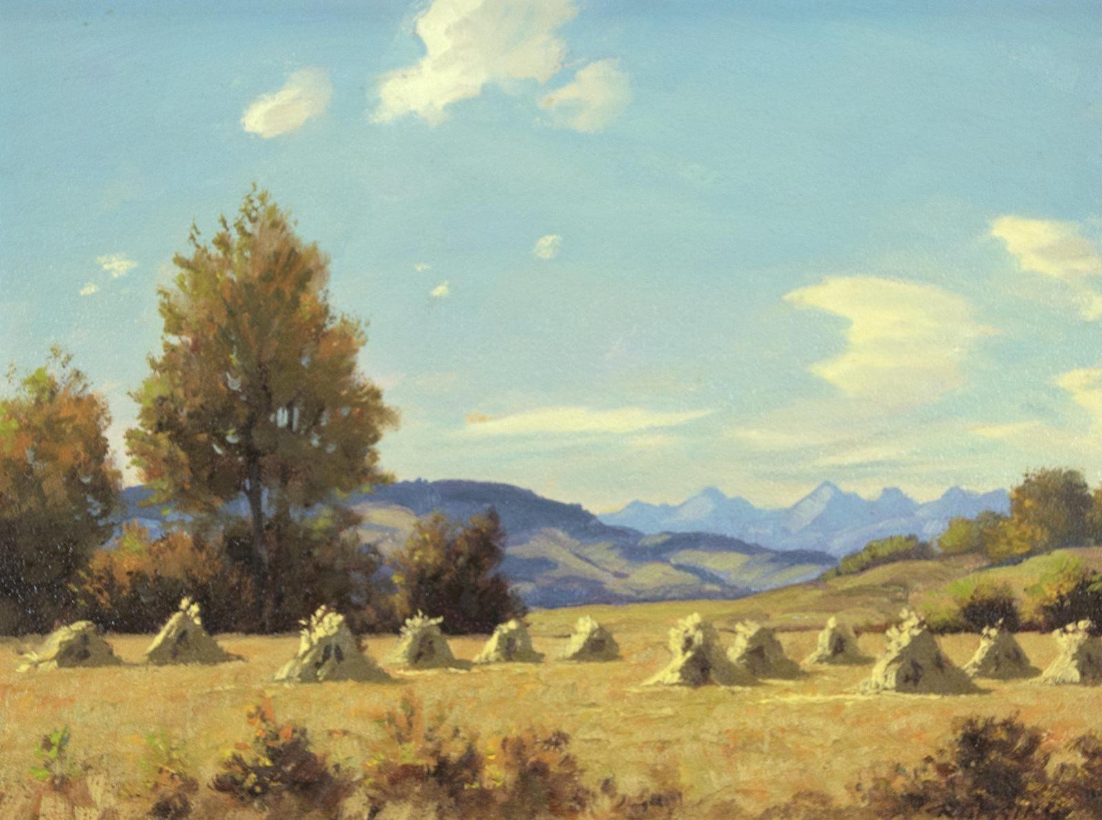 Roland Gissing (1895-1967) - September Sunlight