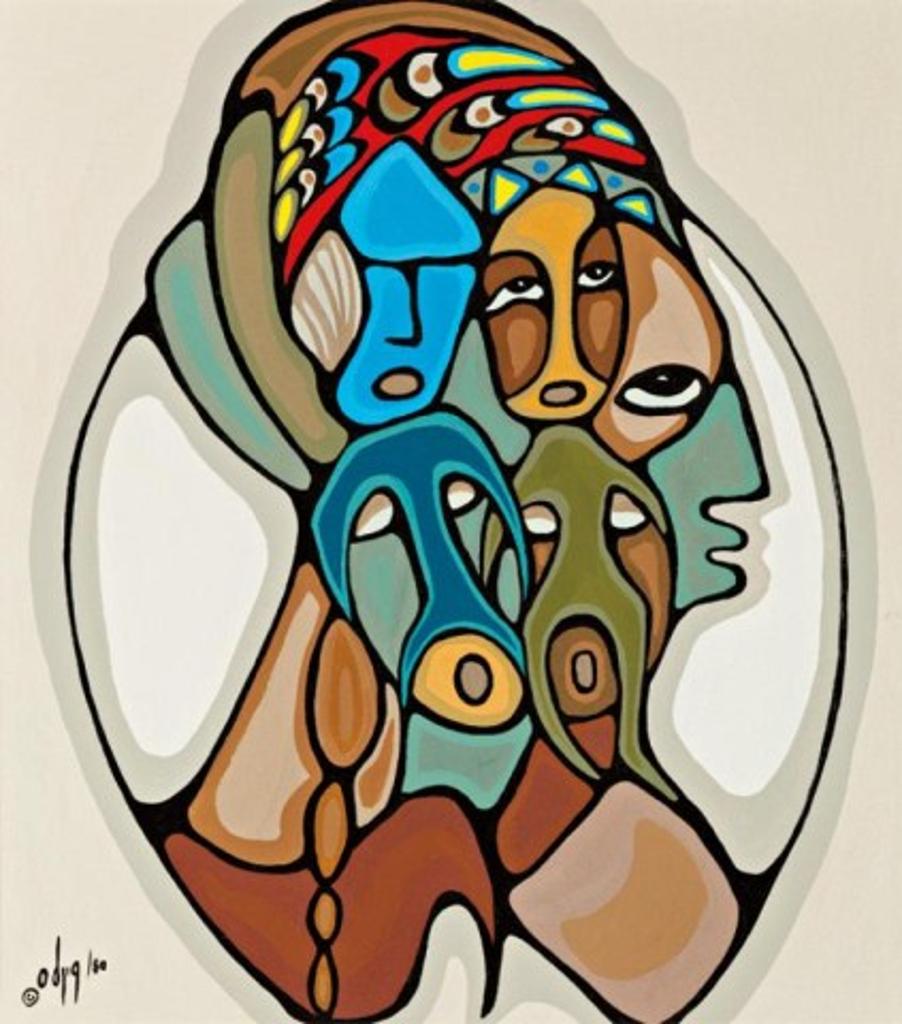 Daphne Odjig (1919-2016) - born 1919