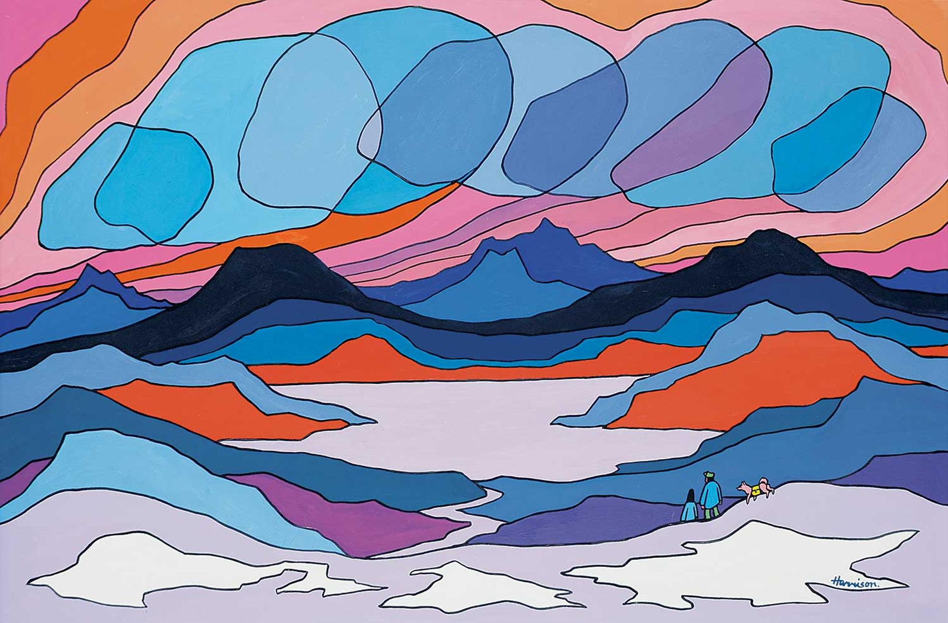 Ted Harrison (1926-2015) - Wild Yukon