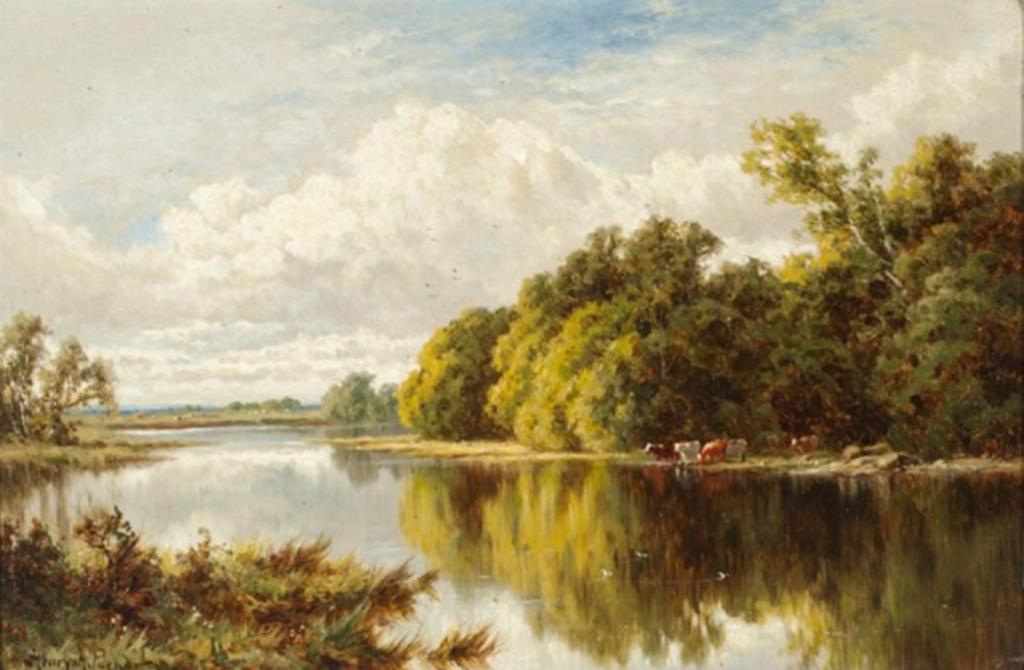 Henry Hillingford Parker (1858-1930) - Oil on canvas, signed;  titled on reverse