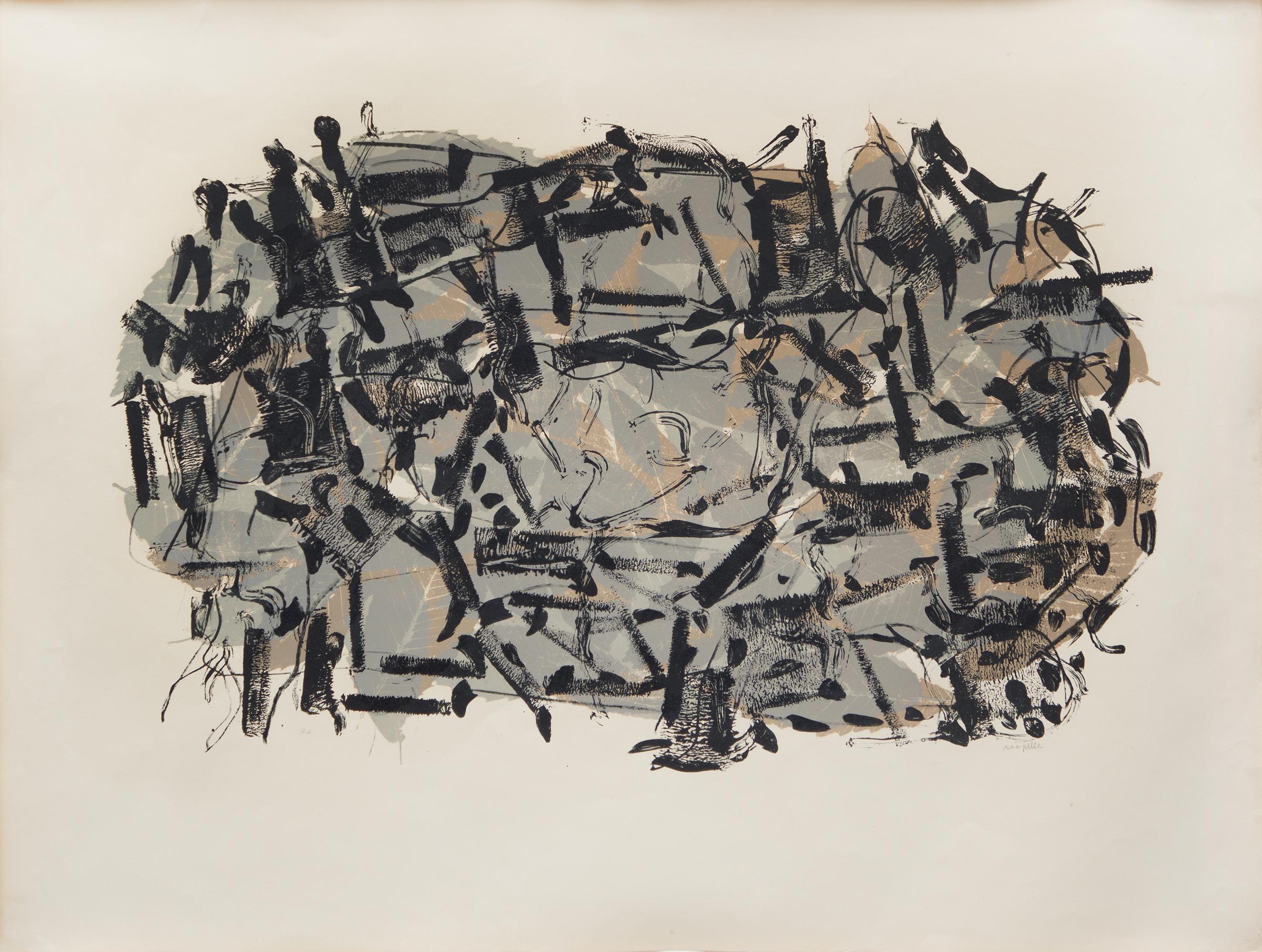 Jean-Paul Riopelle (1923-2002) - Feuilles II, 1967