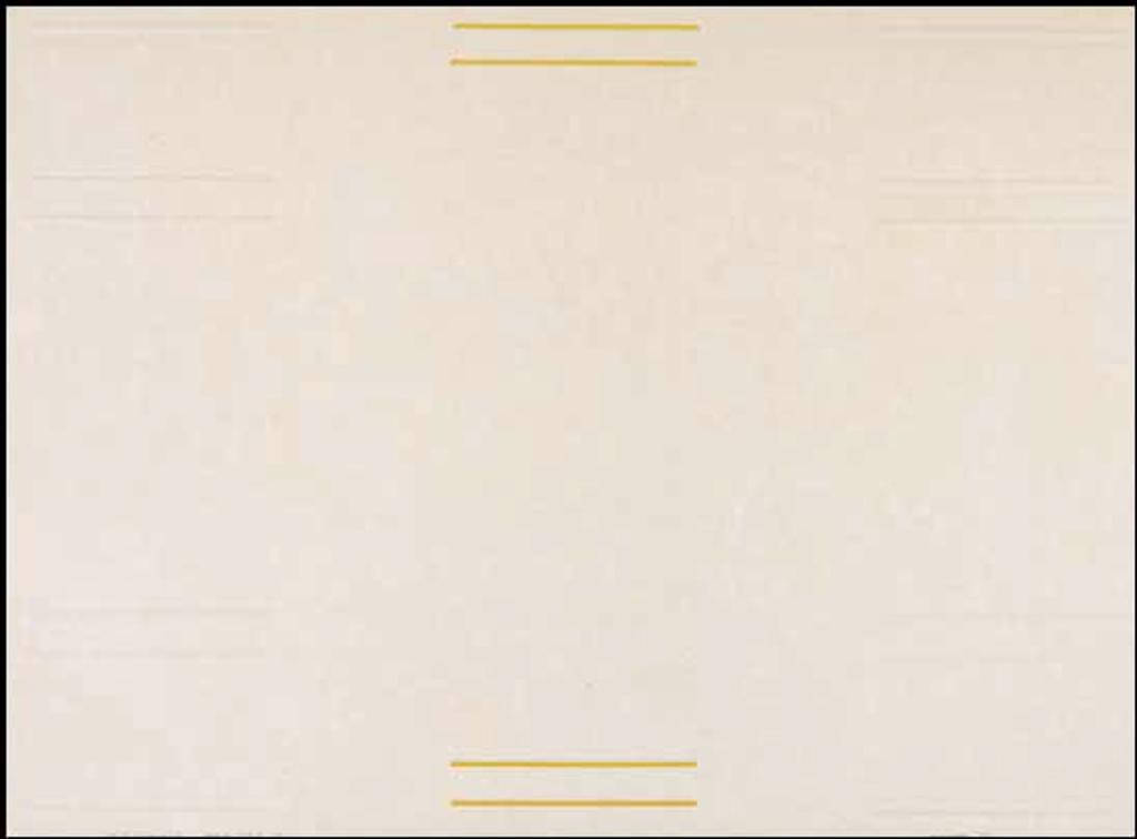 Yves Gaucher (1934-2000) - Point . Contrepoint