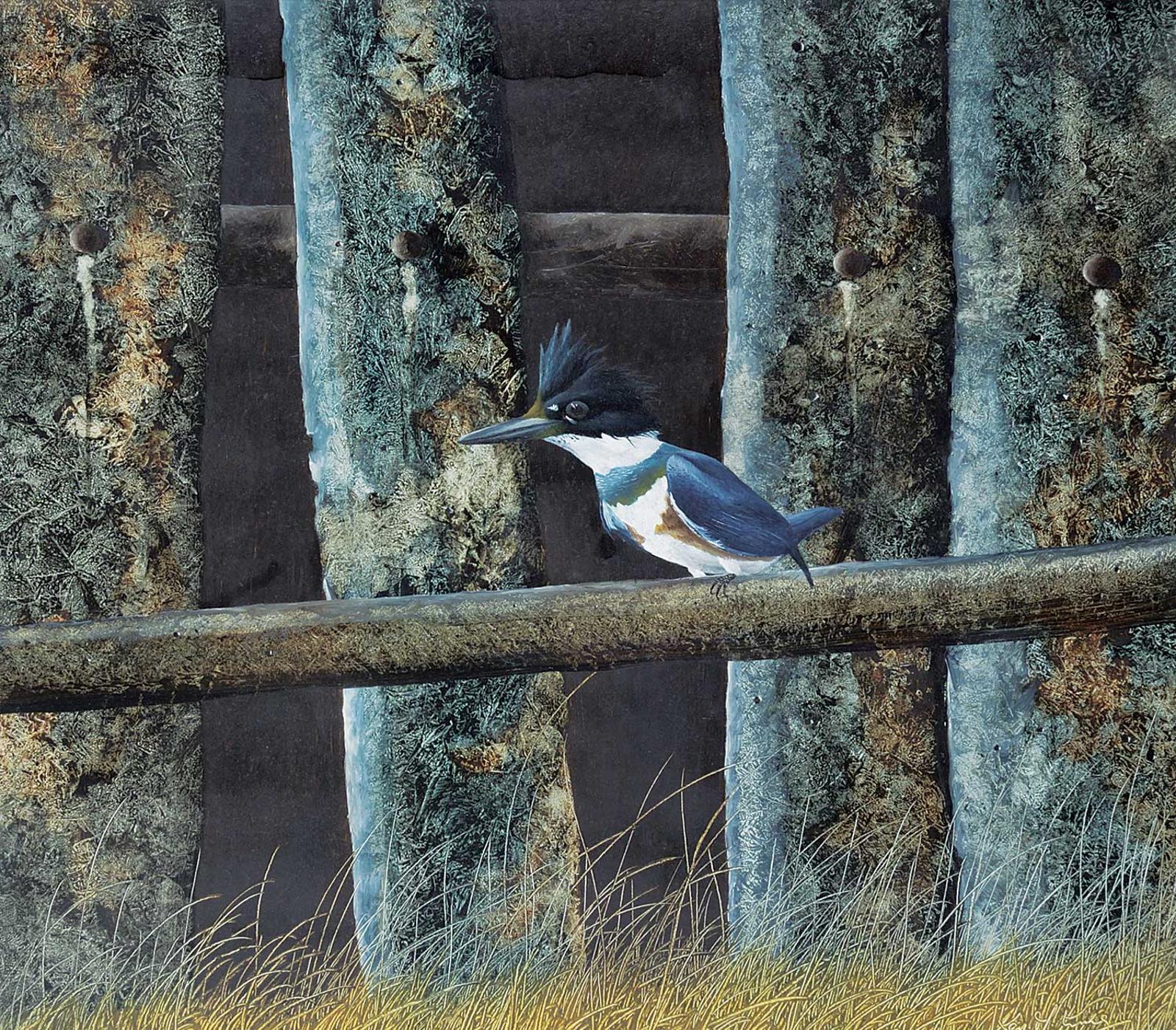 Kenneth (Ken) Michael Kirkby (1940-2023) - Untitled - Kingfisher