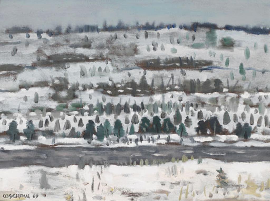 Stanley Morel Cosgrove (1911-2002) - La Rivière, St. Maurice