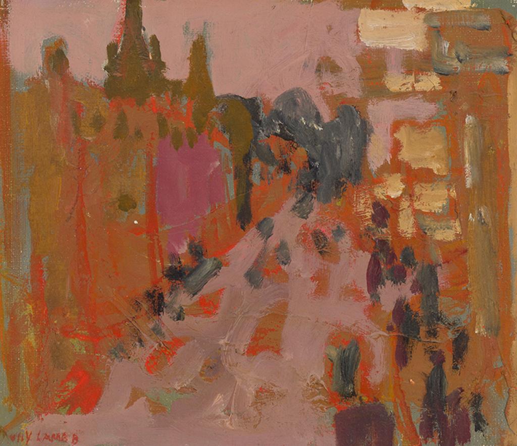Molly Joan Lamb Bobak (1922-2014) - Small Town