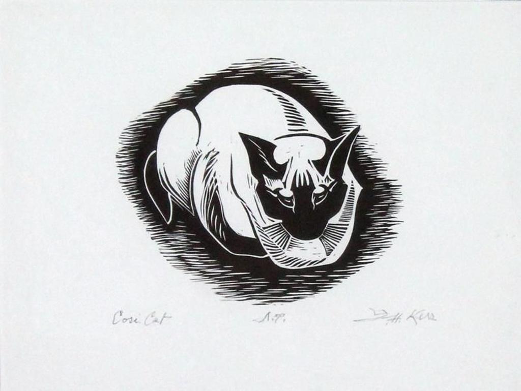 Illingworth Holey (Buck) Kerr (1905-1989) - Cosi Cat