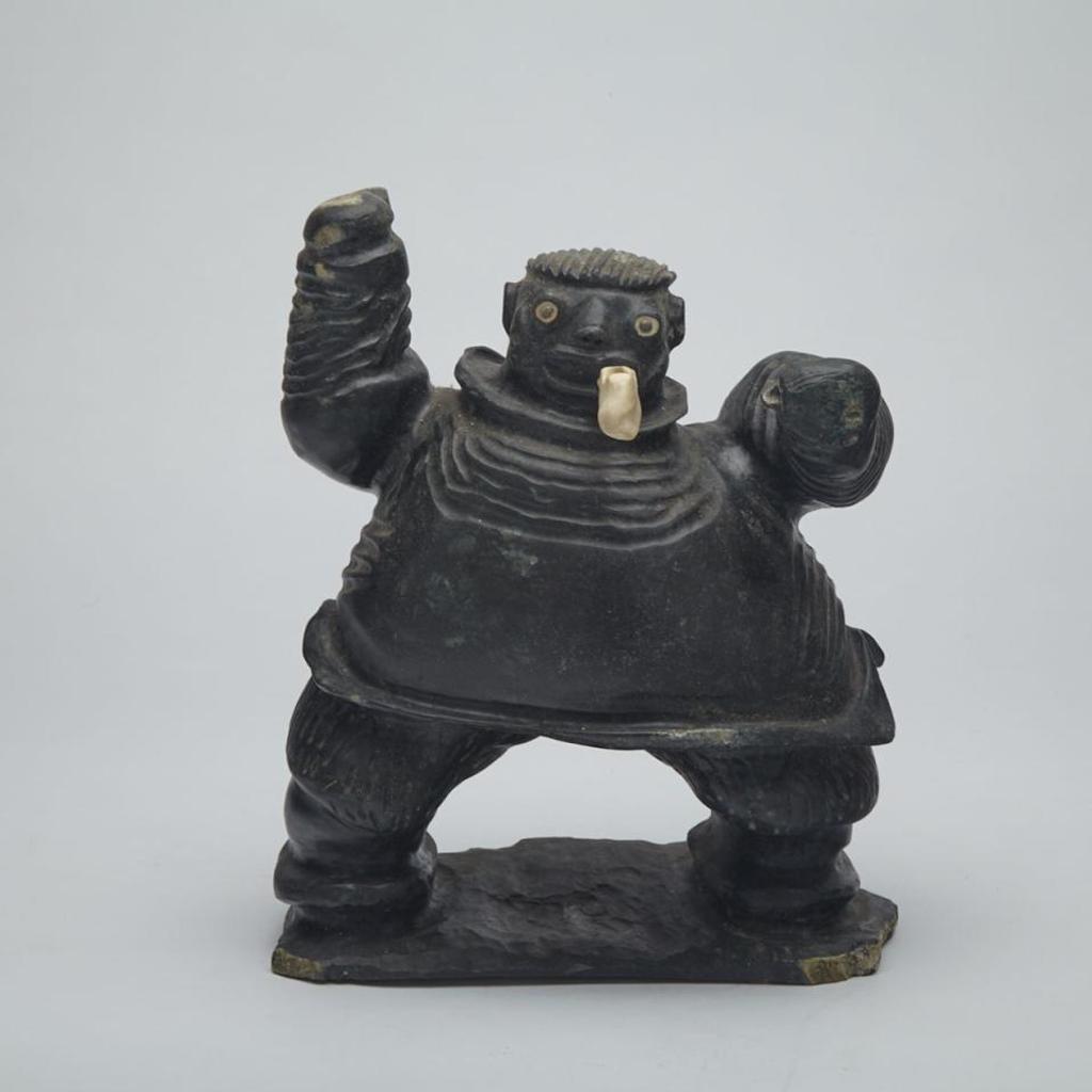 Peter Kiahingnaq - Man With Pipe