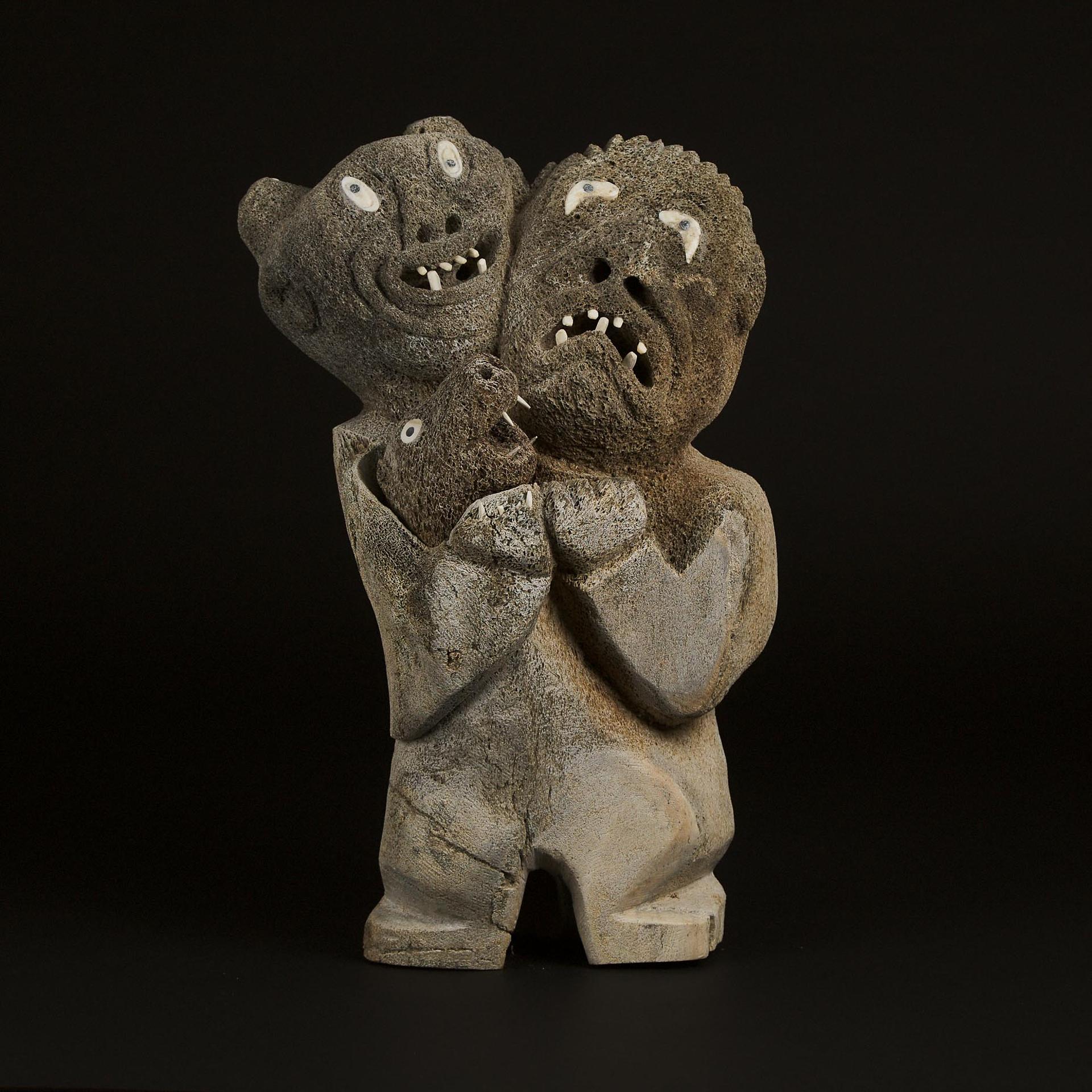 Judas Ullulaq (1937-1998) - Spirits, Ca. 1990