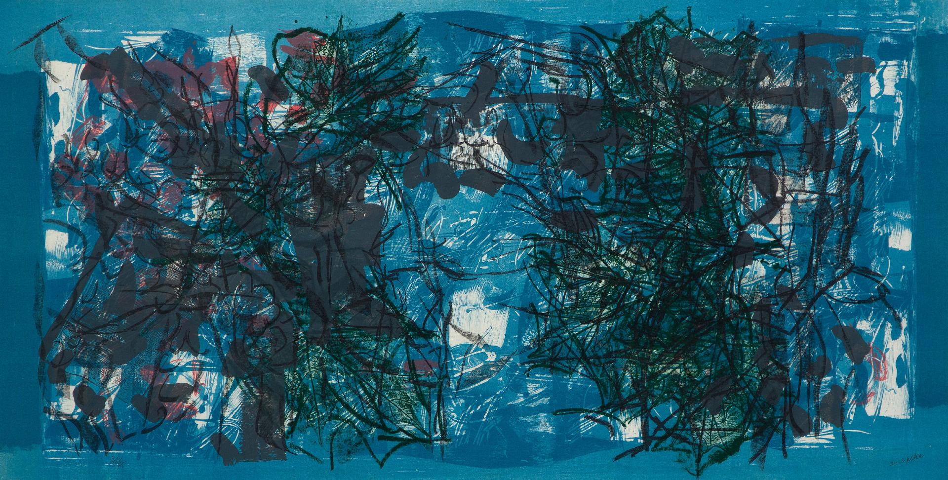 Jean-Paul Riopelle (1923-2002) - Album 67 (nº 14), 1967