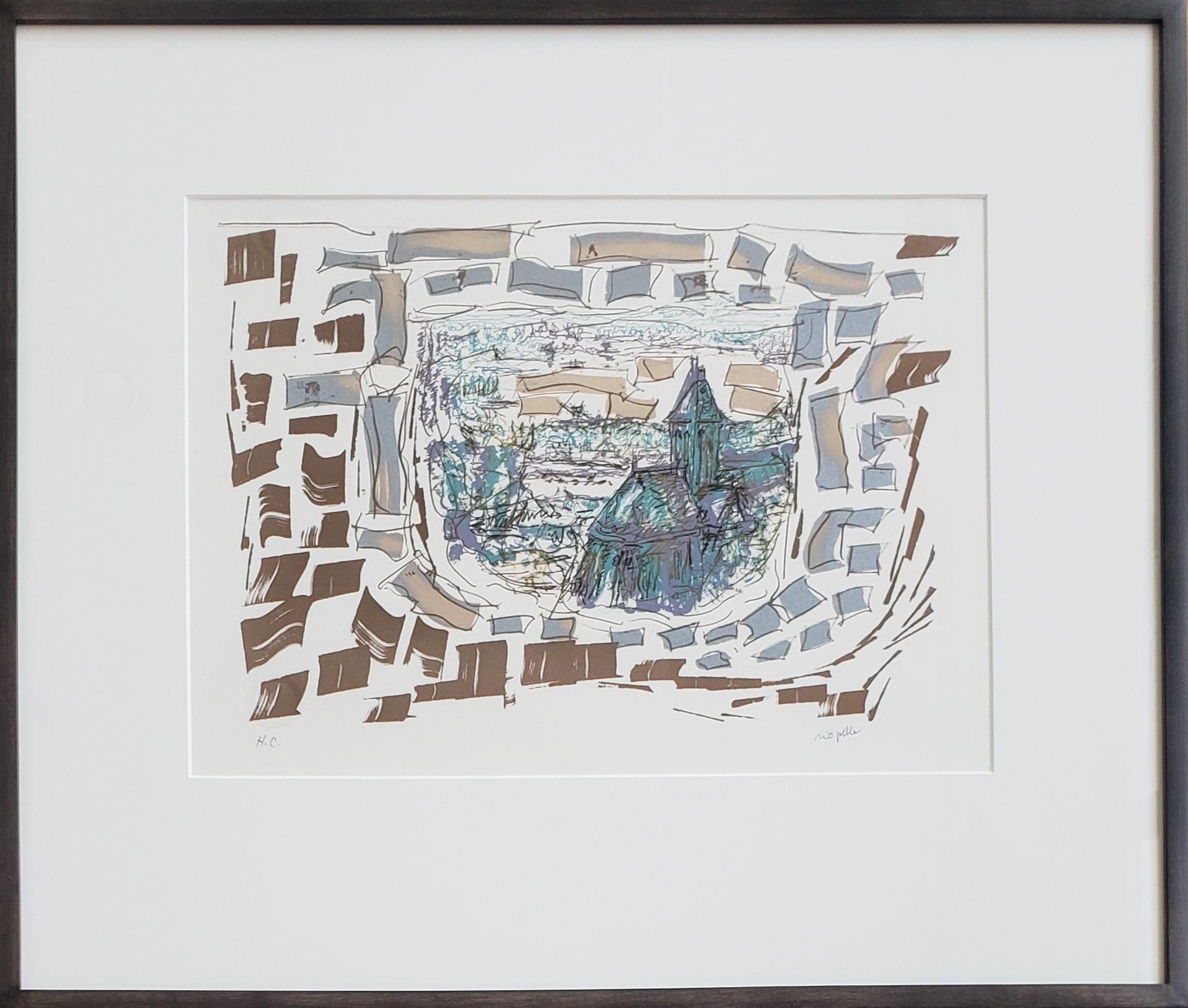Jean-Paul Riopelle (1923-2002) - L’Abside de Vétheuil, 1985