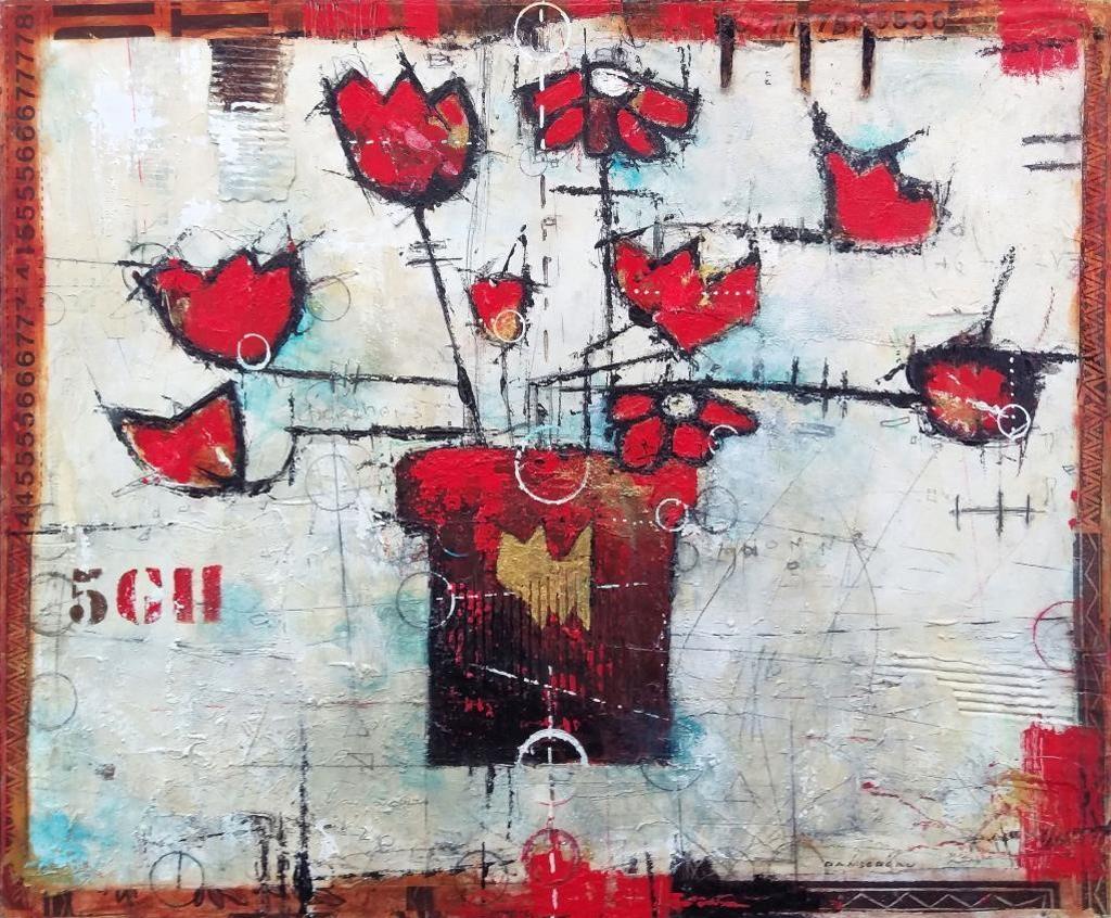 Gérard Dansereau (1948) - Les Fleurs Crunchees