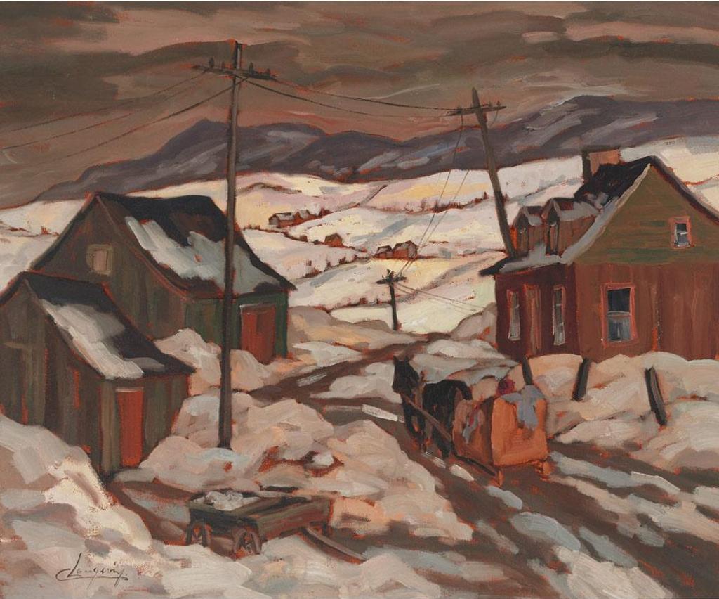 Claude Langevin (1942-2024) - Approche De La Tempete, Charlevoix