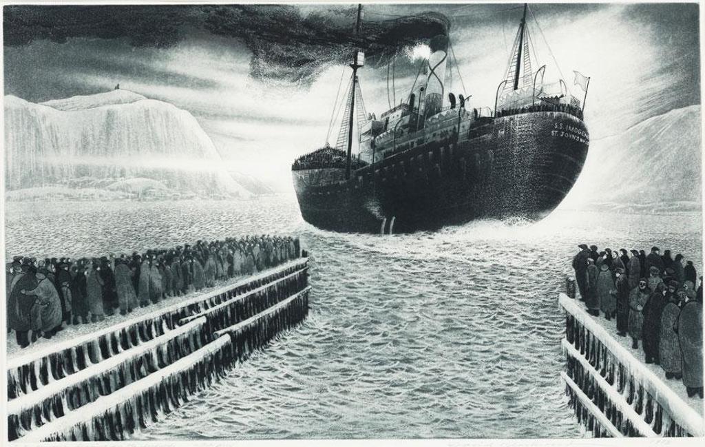 David Lloyd Blackwood (1941-2022) - S.S. Imogene Leaving For The Icefields