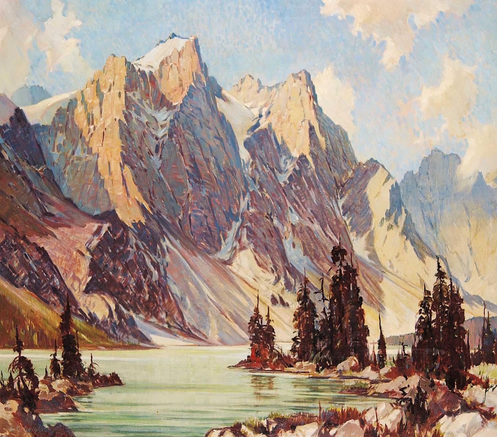 Alfred Crocker Leighton (1901-1965) - Moraine Lake