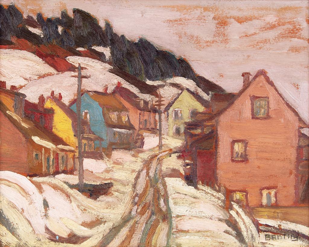 Sir Frederick Grant Banting (1891-1941) - Village in Winter