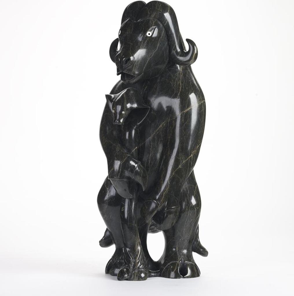 Mathewsie Matthew Saviadjuk (1950) - Spirit Musk Ox And Young