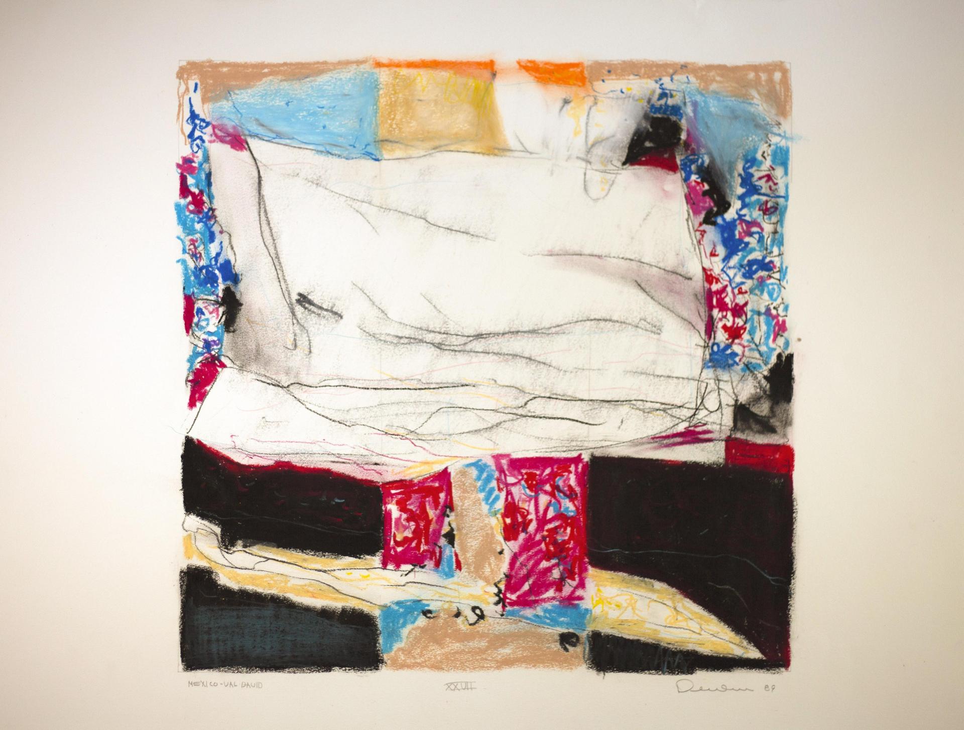René Derouin (1936) - Mexico XXVII, 1989