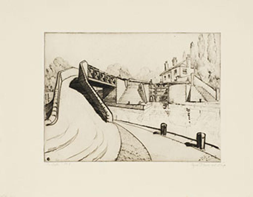 Cyril Edward Power (1874-1951) - The Lock