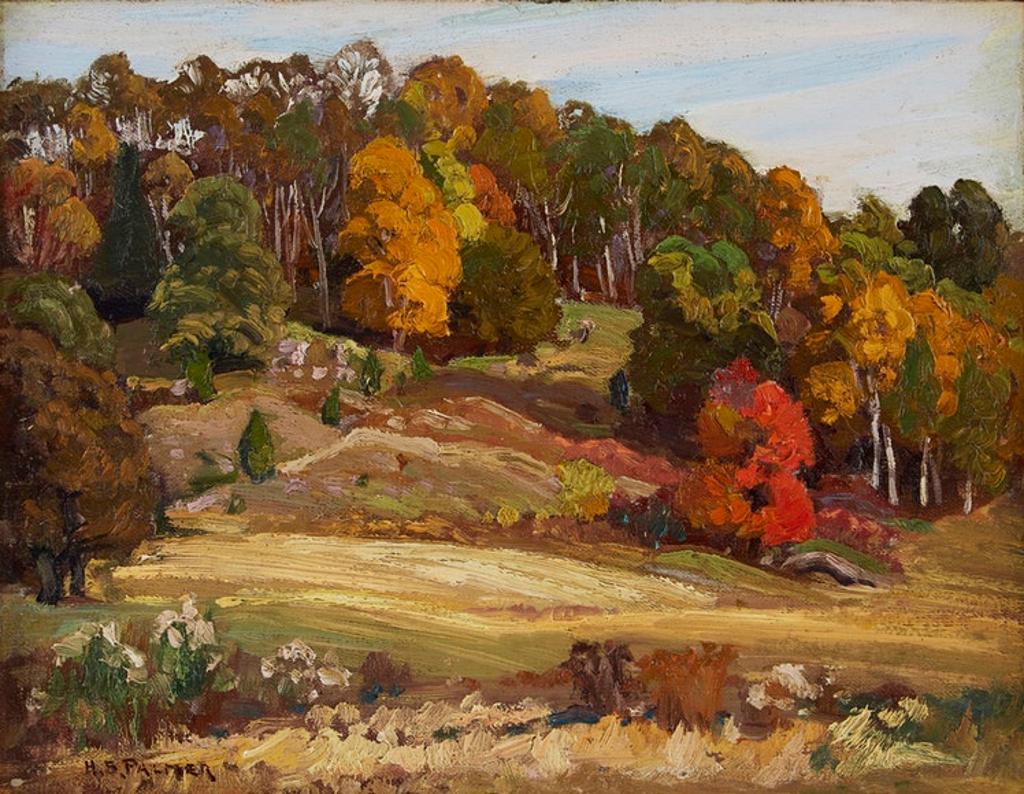 Herbert Sidney Palmer (1881-1970) - Autumn Hillside