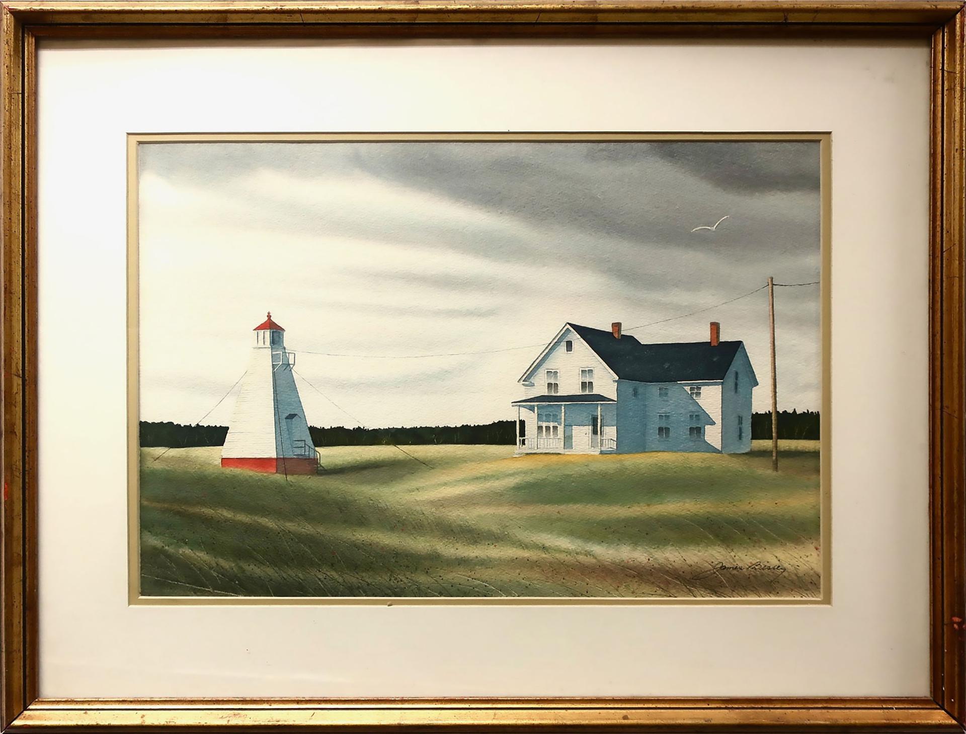 James William Bessey (1920-2010) - Morning At Margaree, Margaree Harbour, Cape Breton, N.S.
