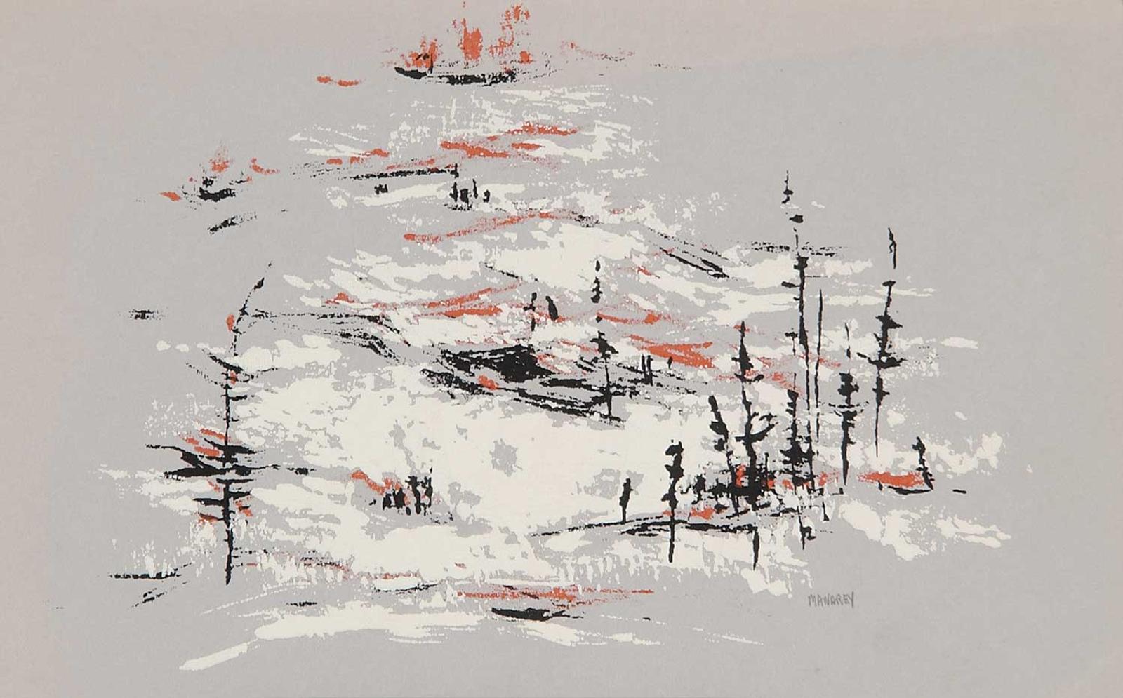 Thelma Alberta Manarey (1913-1984) - Untitled - Peaceful Winter