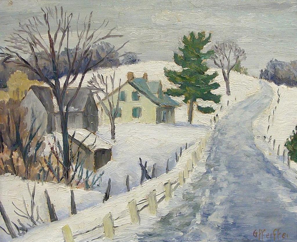 Gordon Edward Pfeiffer (1899-1983) - Road to Georgeville