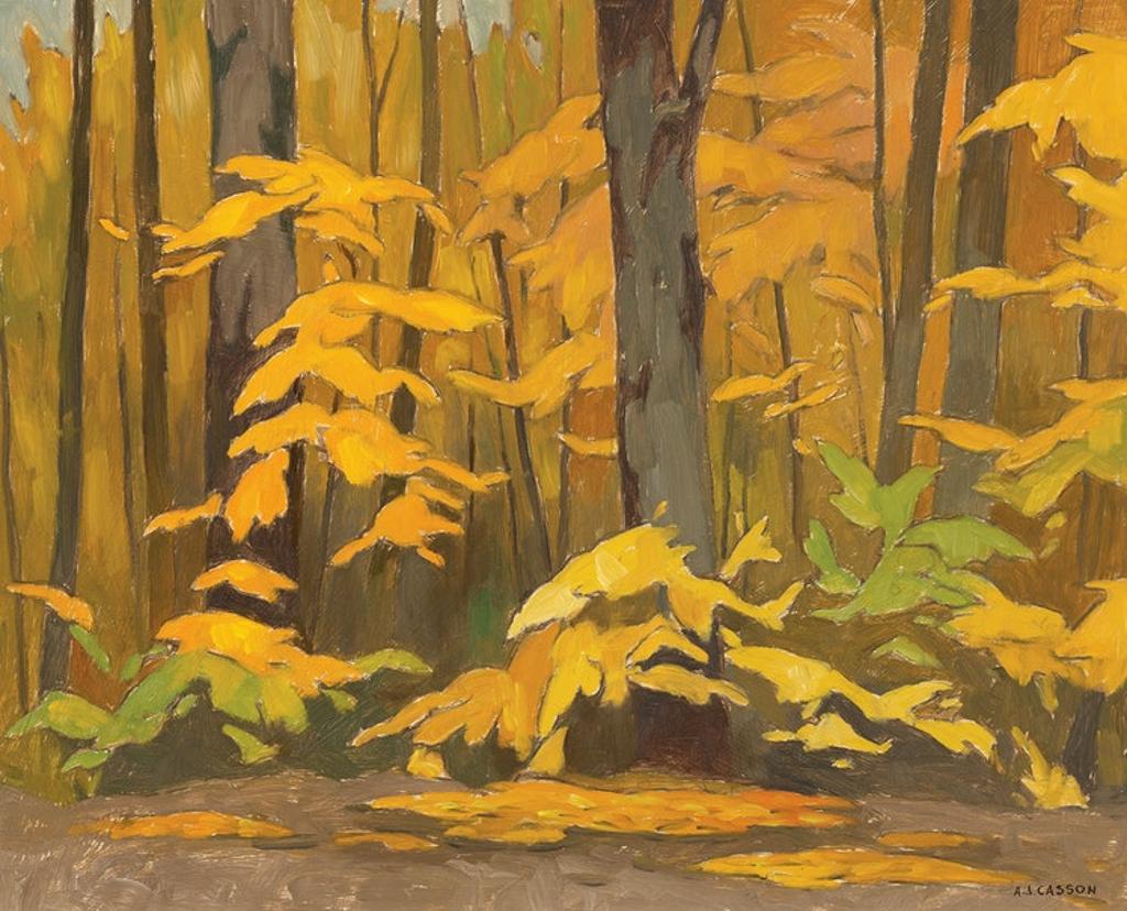 Alfred Joseph (A.J.) Casson (1898-1992) - Maple Saplings