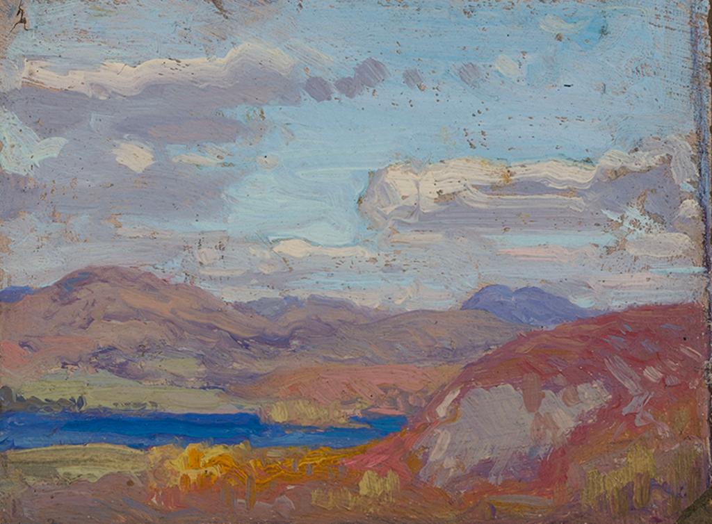 James Edward Hervey (J.E.H.) MacDonald (1873-1932) - Laurentians at St. Jovite, Que
