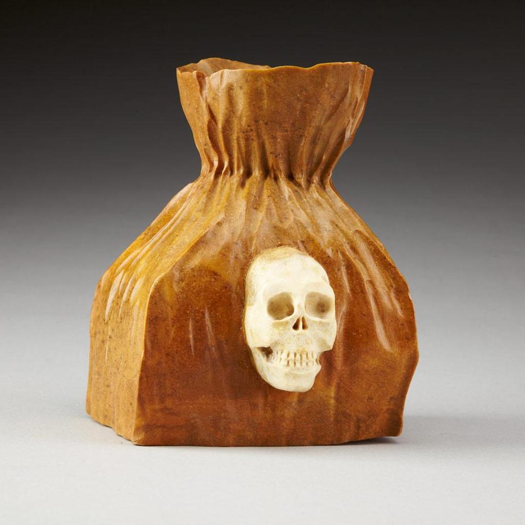 Bill Nasogaluak (1953) - Paper Bag With Skull