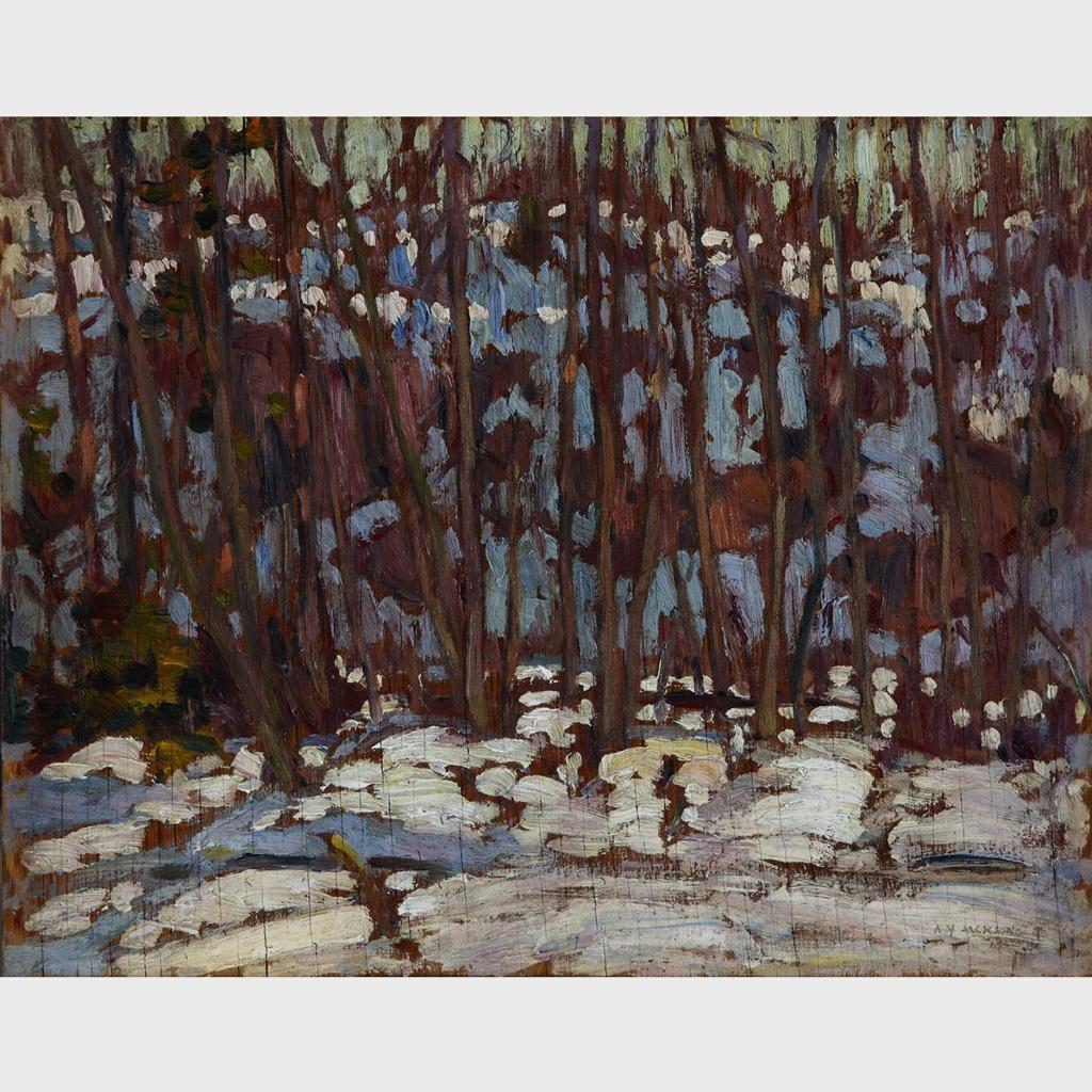 Alexander Young (A. Y.) Jackson (1882-1974) - Winter Woods
