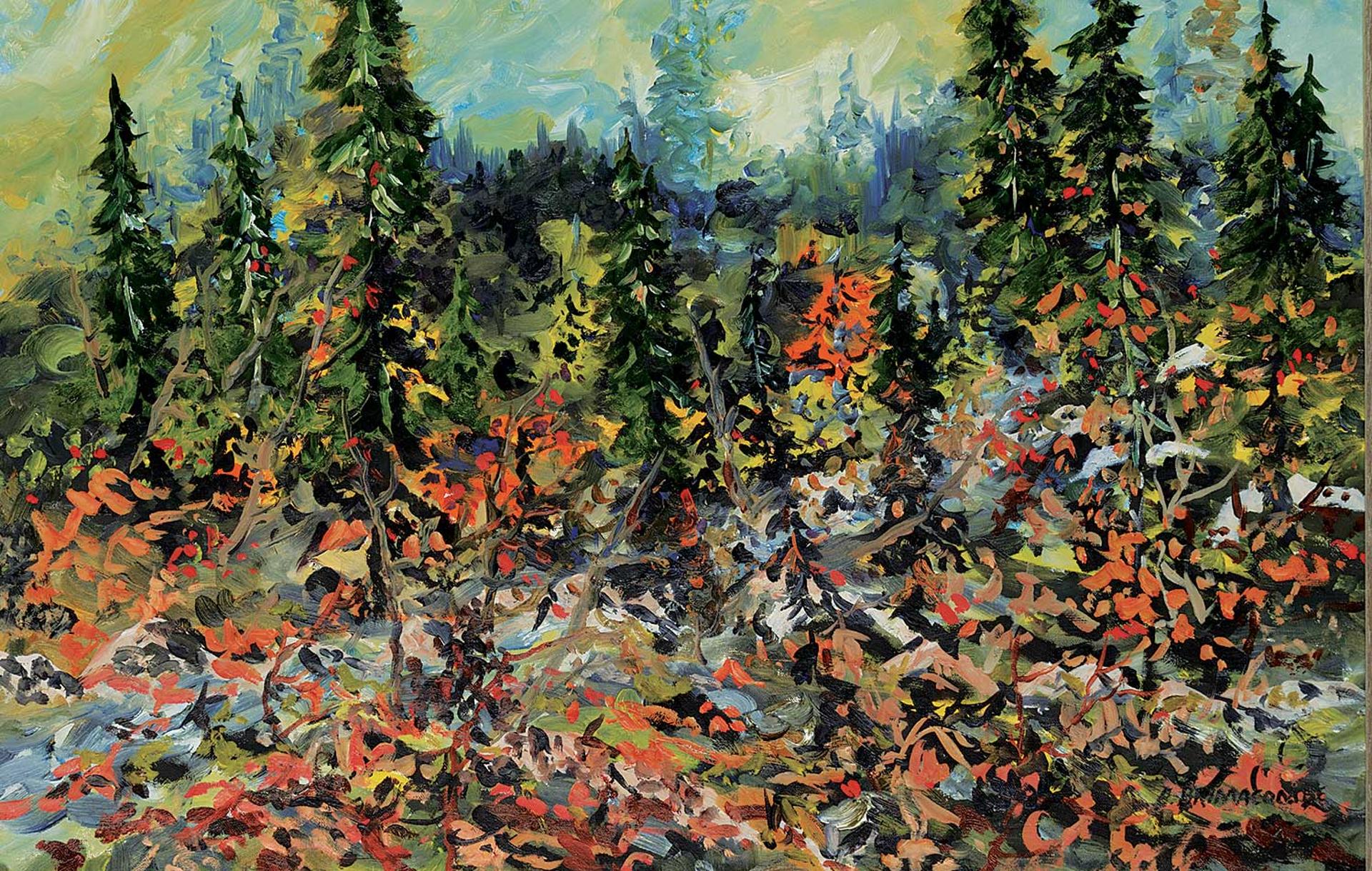 Errol A. Brimacombe (1947) - Forest, Kananaskis