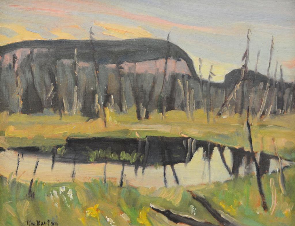Ralph Wallace Burton (1905-1983) - Sleeping Giant, Lake Superior