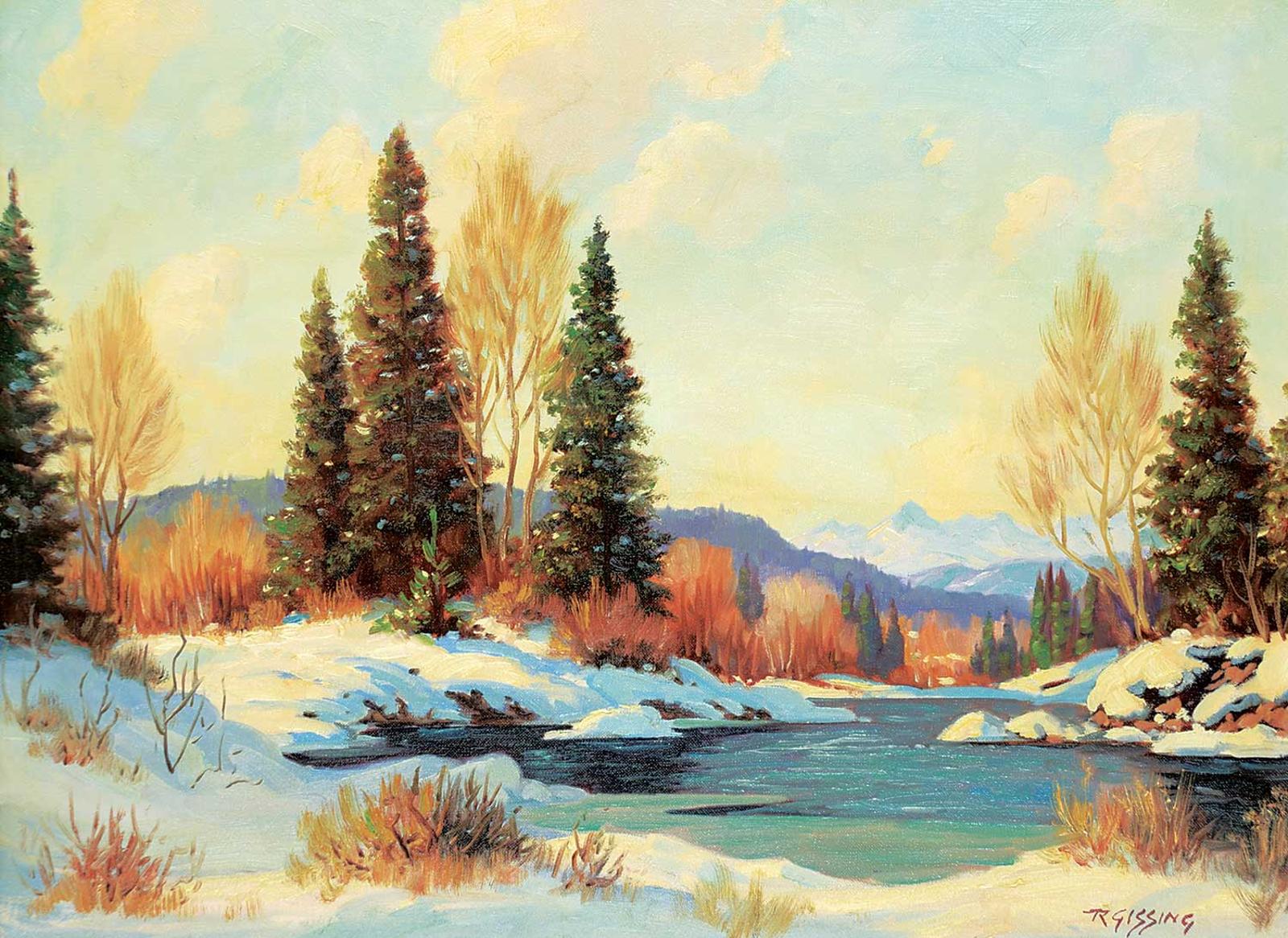 Roland Gissing (1895-1967) - Untitled - A Hint of Spring