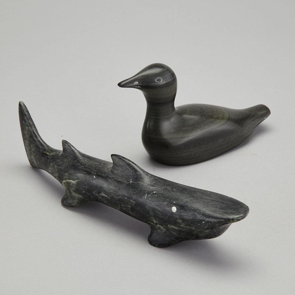 Sam Angnatuk (1915-1986) - Greenland Shark; Bird