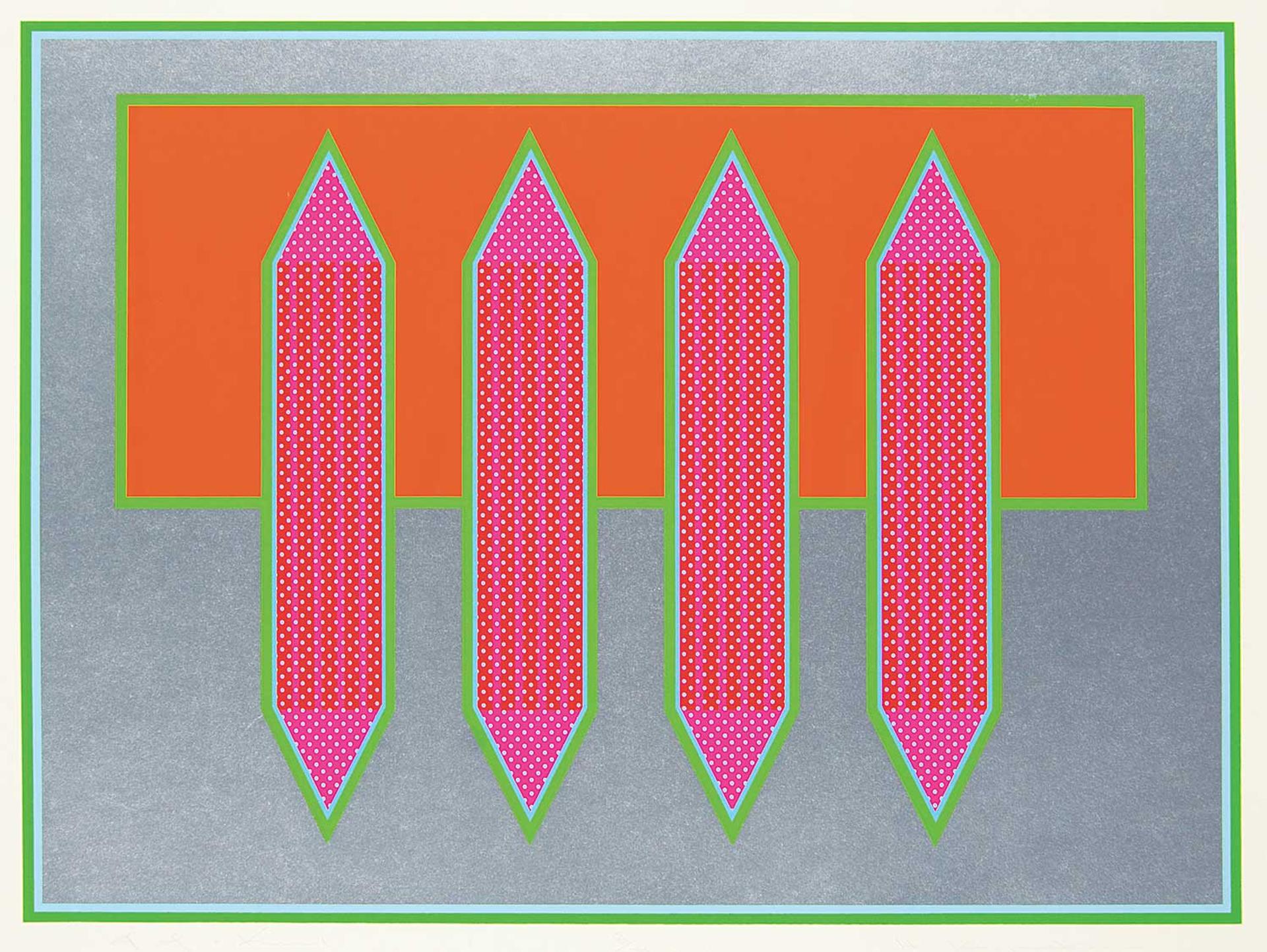 Harry Mitsuo Kiyooka (1928-2022) - 4 of a Kind  #8/50