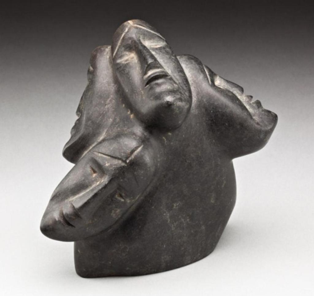 Joy Kiluvigyuak Hallauk (1940-2000) - Black stone
