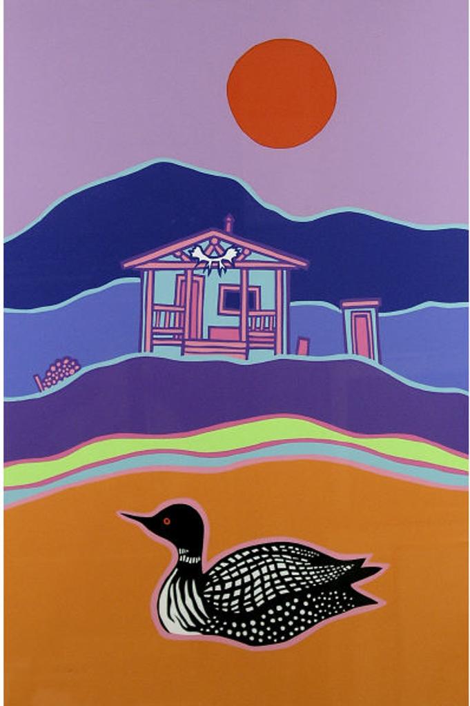 Ted Harrison (1926-2015) - Untitled