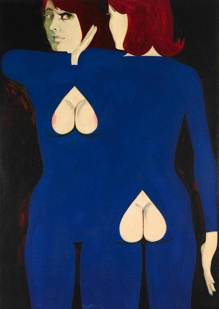 Thomas (Tom) Sherlock Hodgson (1924-2006) - Woman With Two Hearts