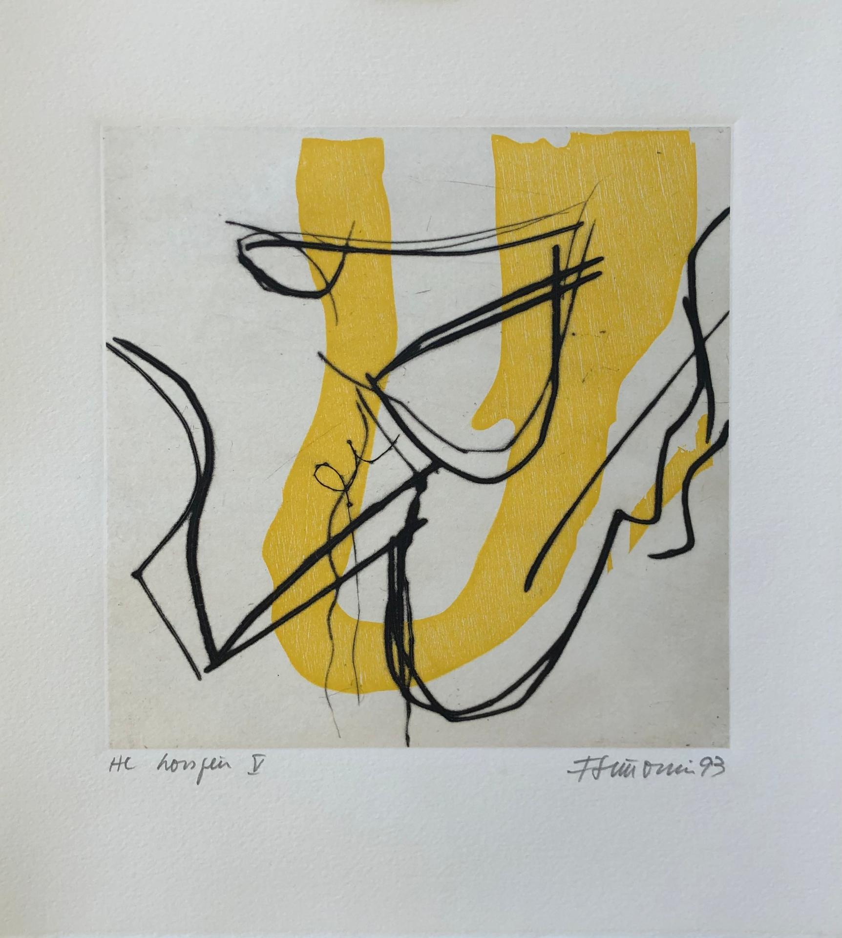 Francine Simonin (1936-2020) - Hors jeux V, 1993