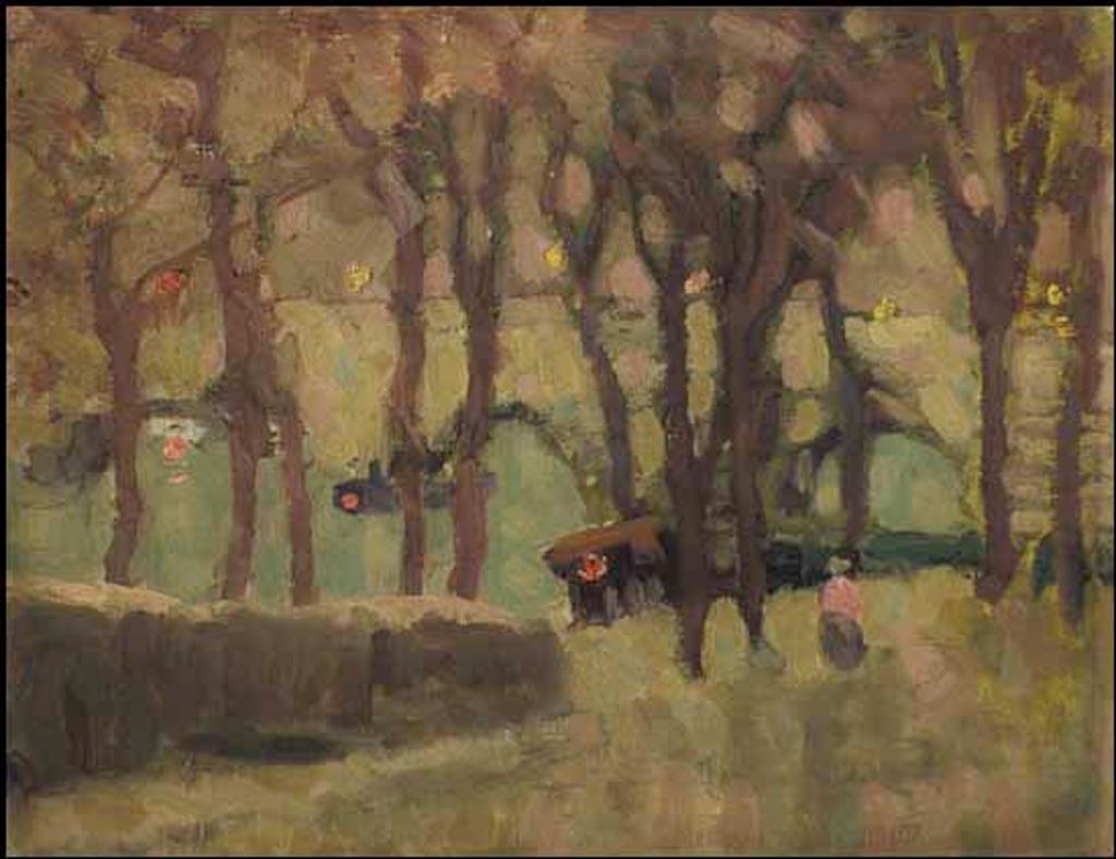 James Wilson Morrice (1865-1924) - Bridge in Paris