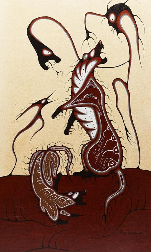 Randy C. Trudeau (1965-2013) - The Spriritual Ways of Changing the Otters Seasonal Furs