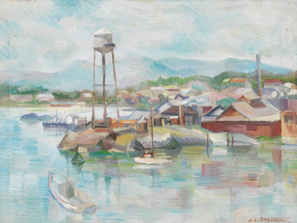 Jack Leaonard Shadbolt (1909-1998) - Inner Harbour, Victoria, BC