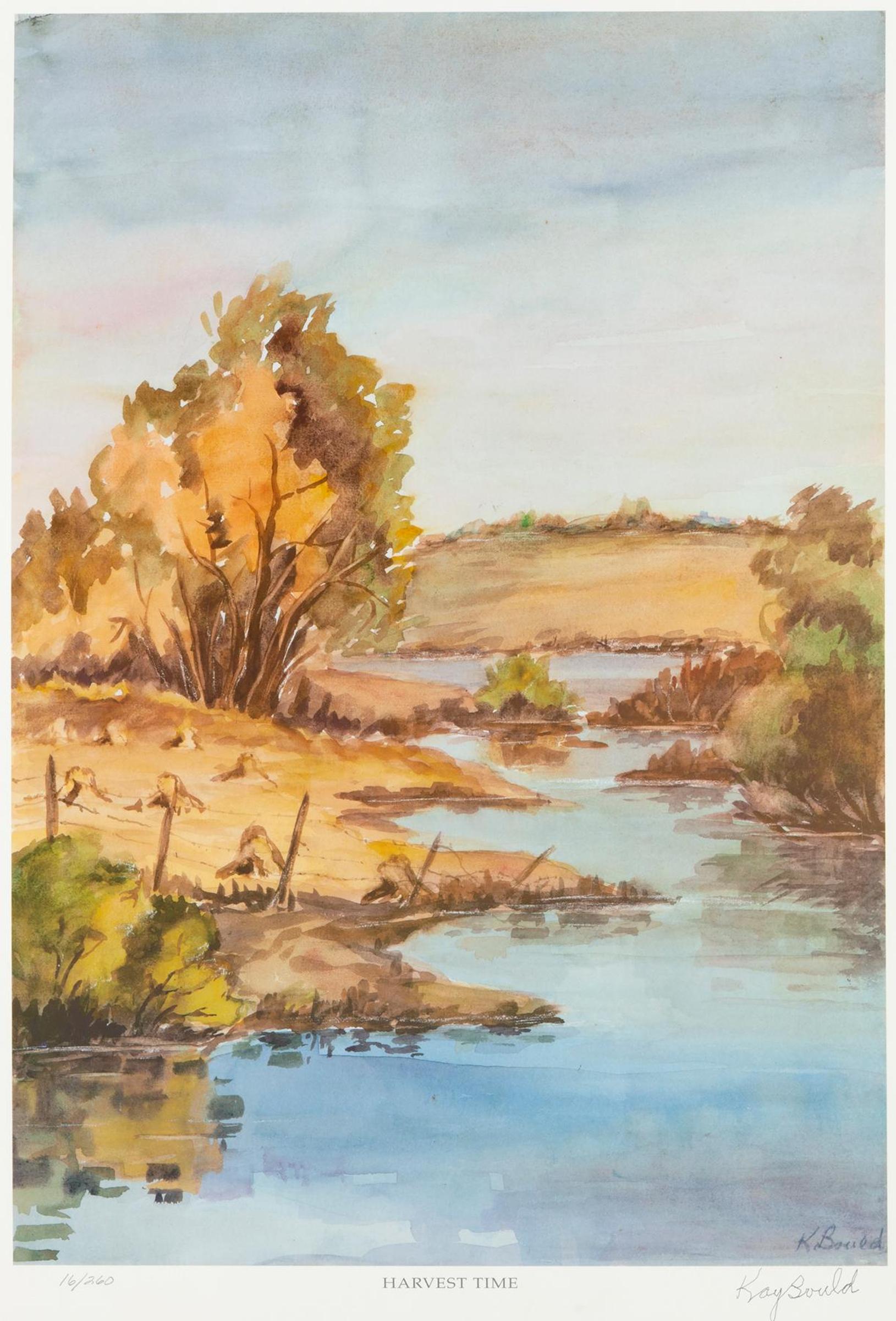 Kay Bould (1901-1999) - Harvest Time
