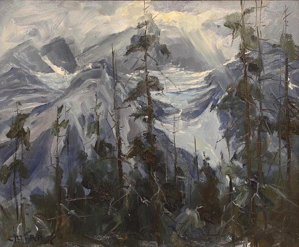 Daniel J. Izzard (1923-2007) - oil on board