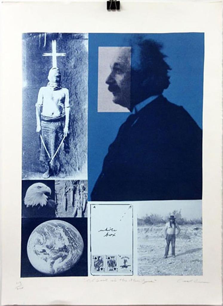 Carl Beam (1943-2005) - Albert In The Blue Zone