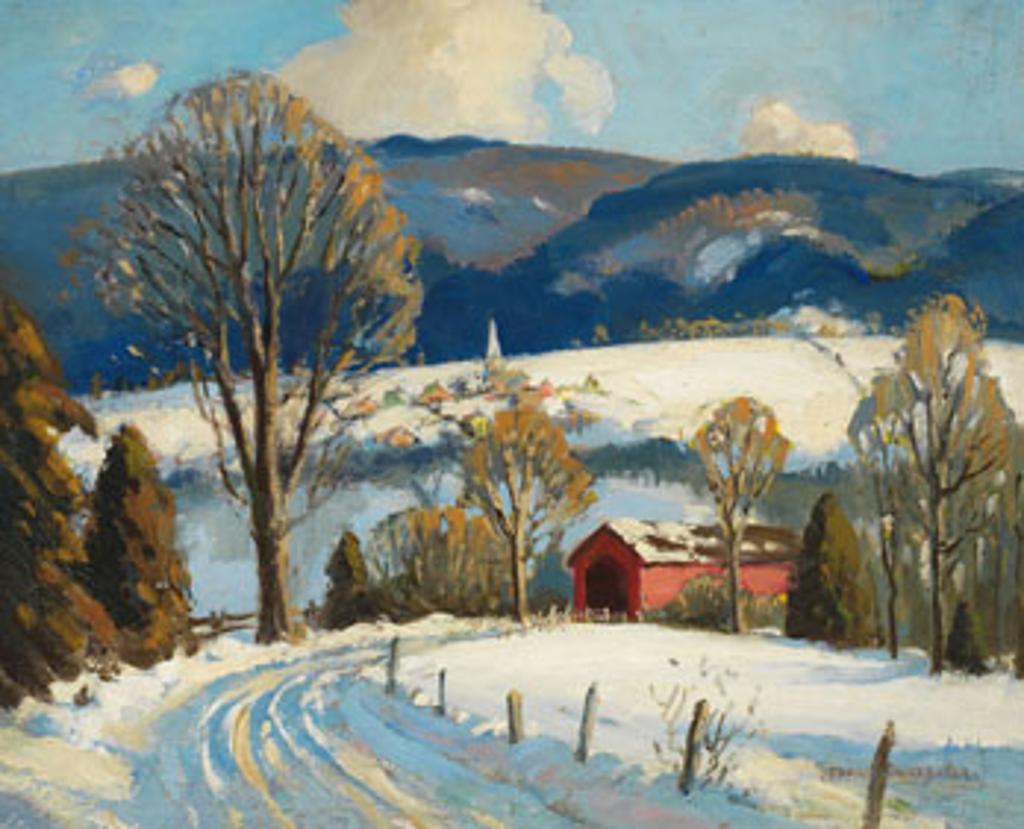 Frank Shirley Panabaker (1904-1992) - Red Bridge