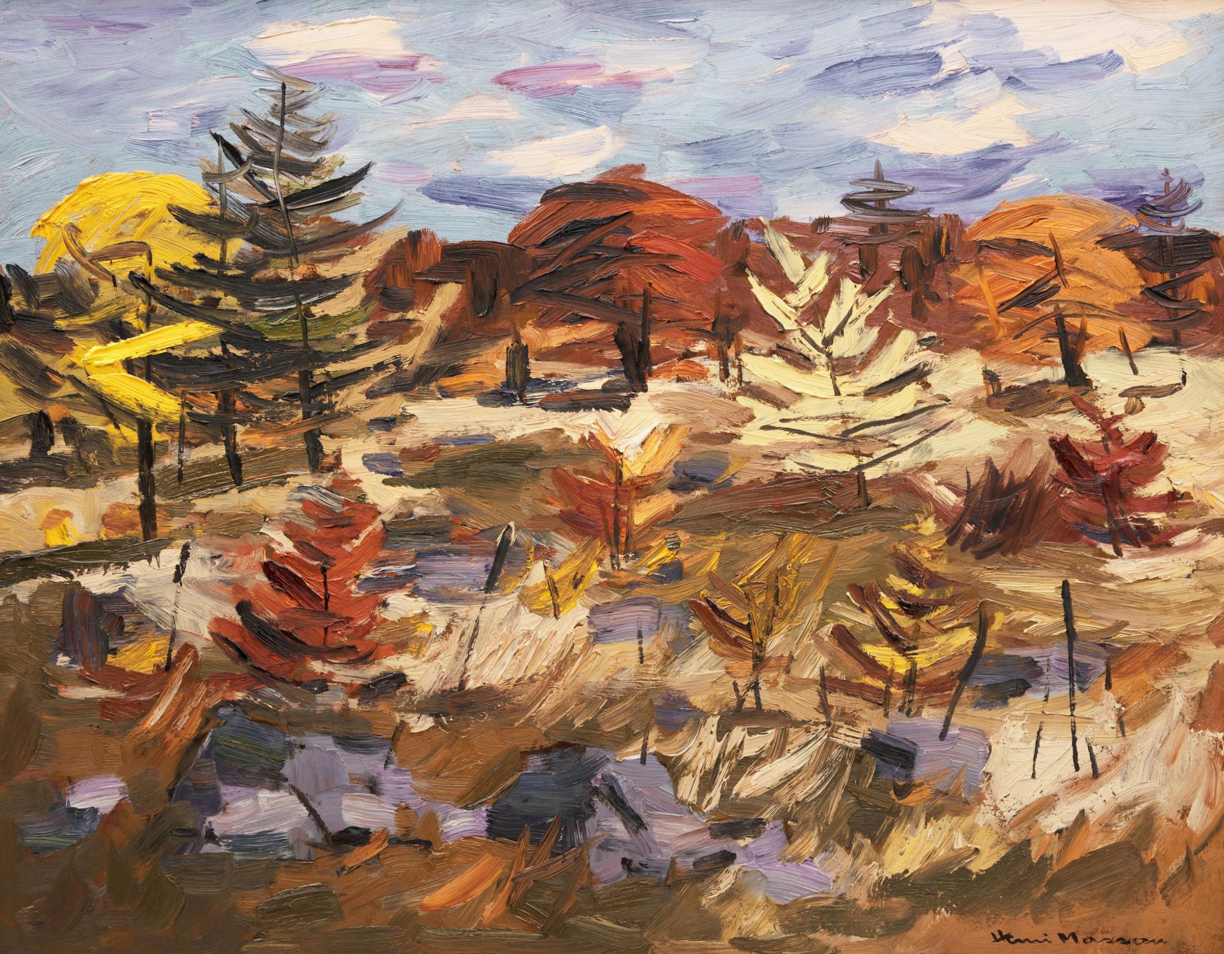Henri Leopold Masson (1907-1996) - Automne dans la Gatineau