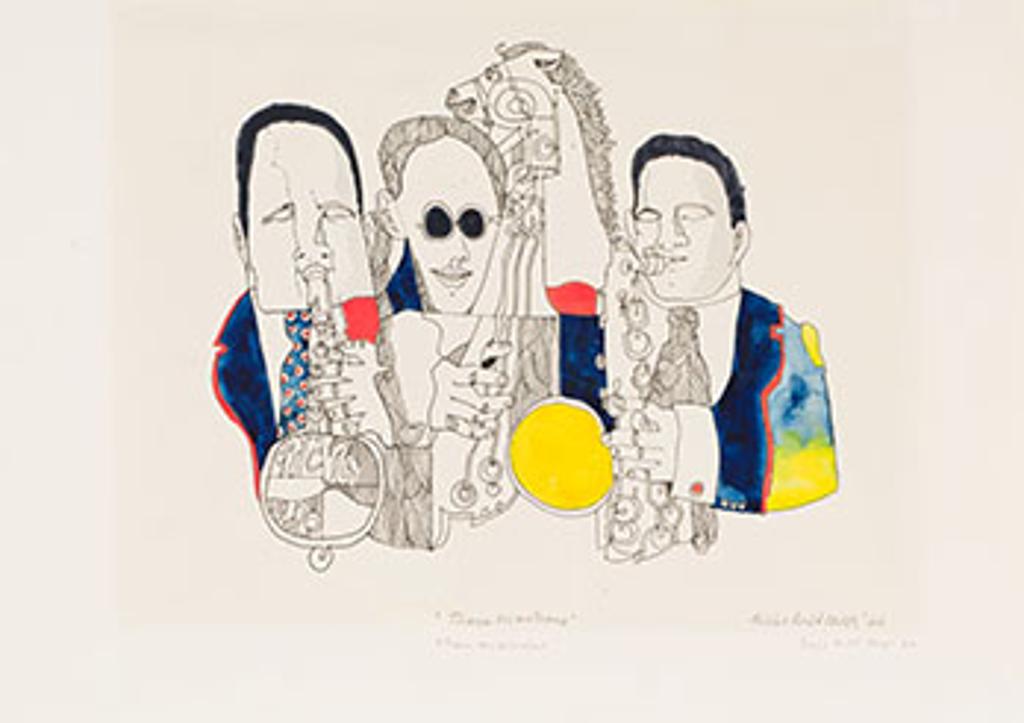 Eric Metcalfe (1940) - Three Musicians