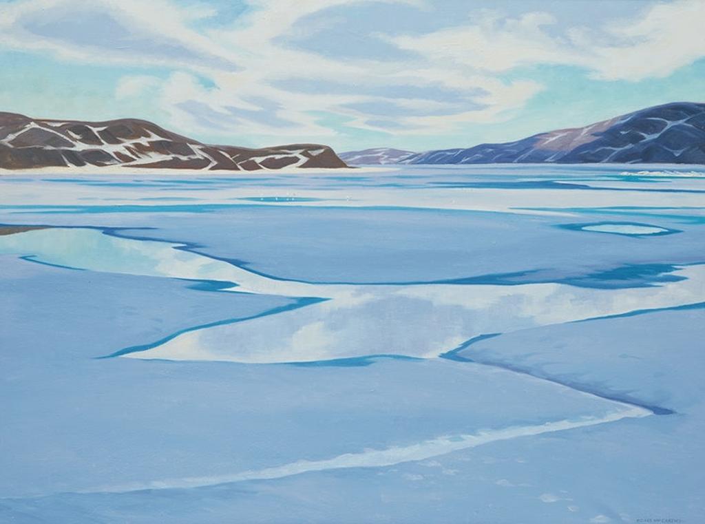 Doris Jean McCarthy (1910-2010) - Reflections in the Melt Water